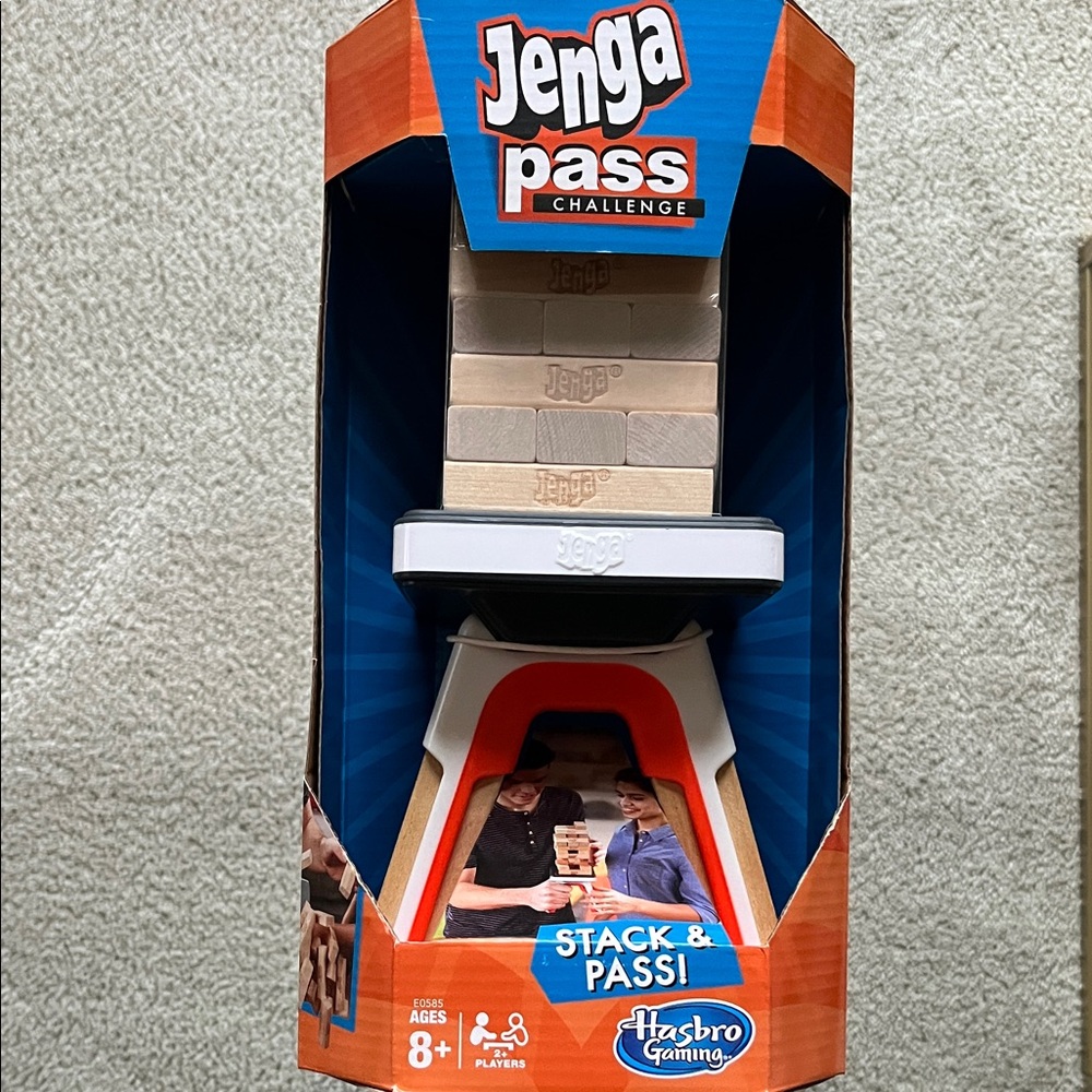 Hasbro Jenga Pass Challenge Game - ⭐️New Sealed